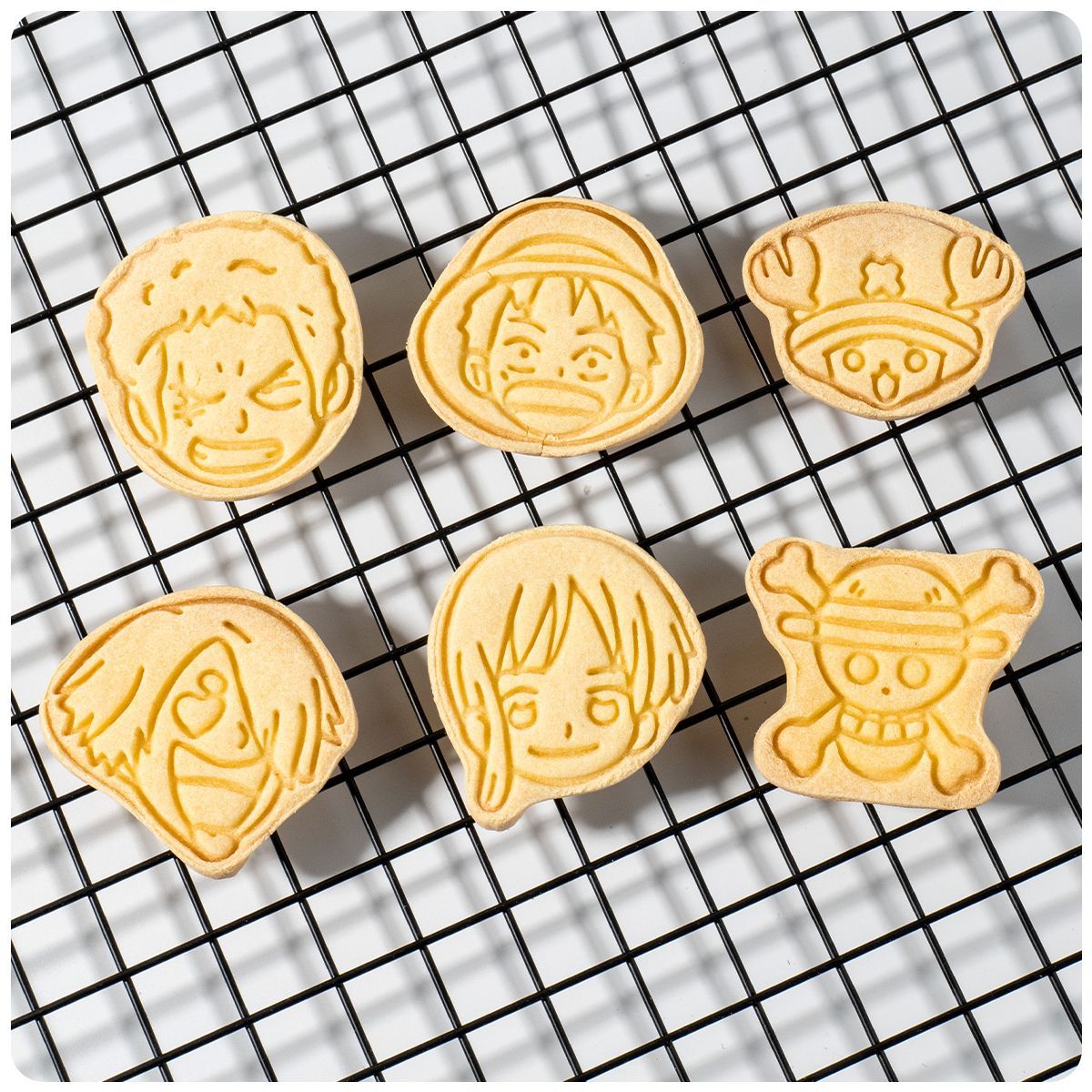Kitchen Baking Items - Anime One Piece Ausstechformen-Set Luffy Zoro