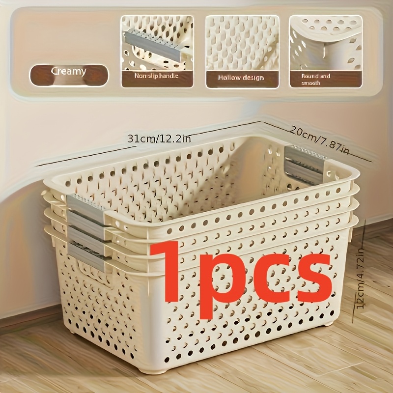 Kitchen Baking Tins - Große Kunststoff-Aufbewahrungsbox mit offenem Gitterdesign und