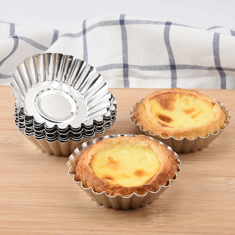 Kitchen Baking Tins - Aluminium 7 cm Ei Torte Formen