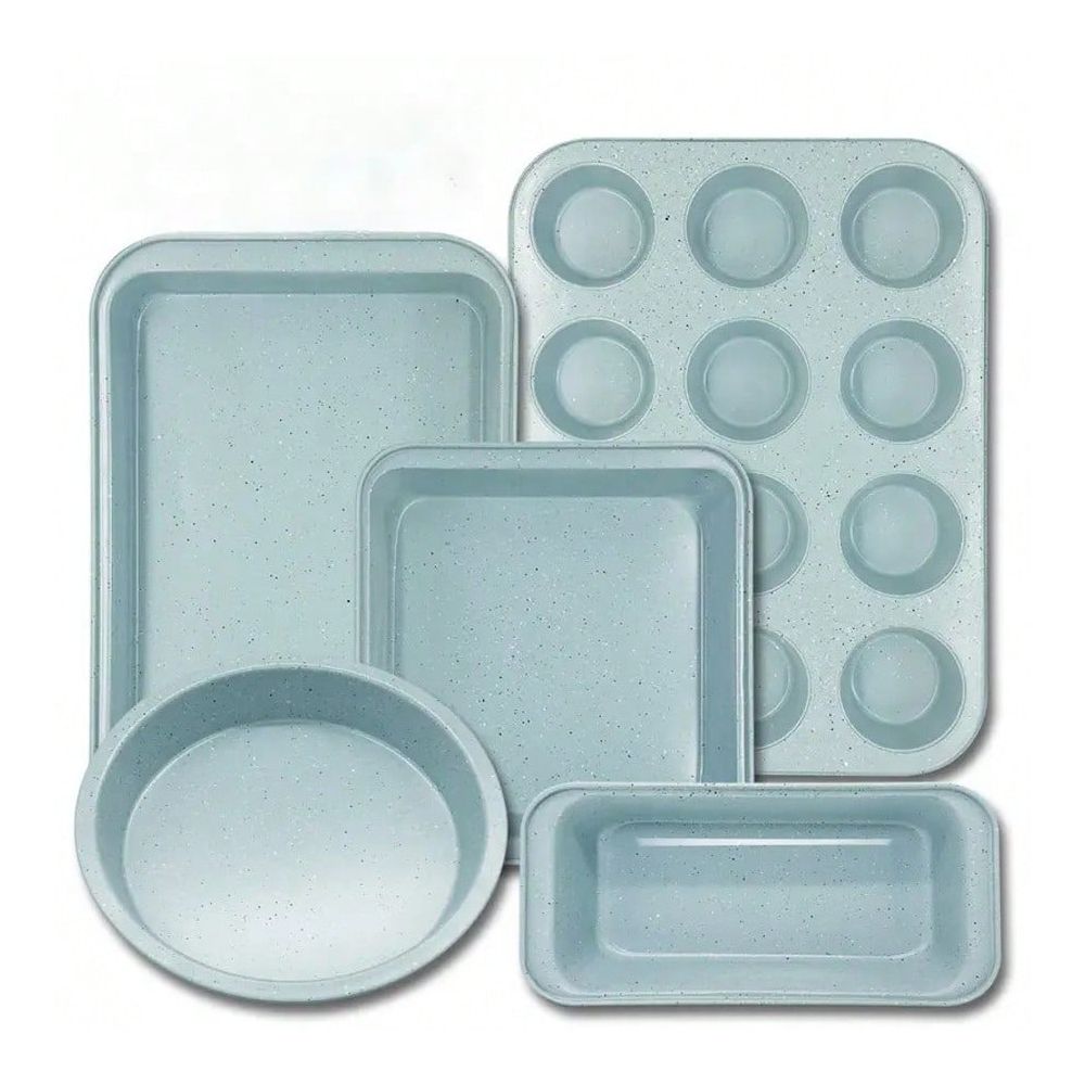 Kitchen Baking Pan - 10-teiliges Backformen-Set, antihaftbeschichtetes Küchenbackgeschirr, Kohlenstoffstahl, inklusive