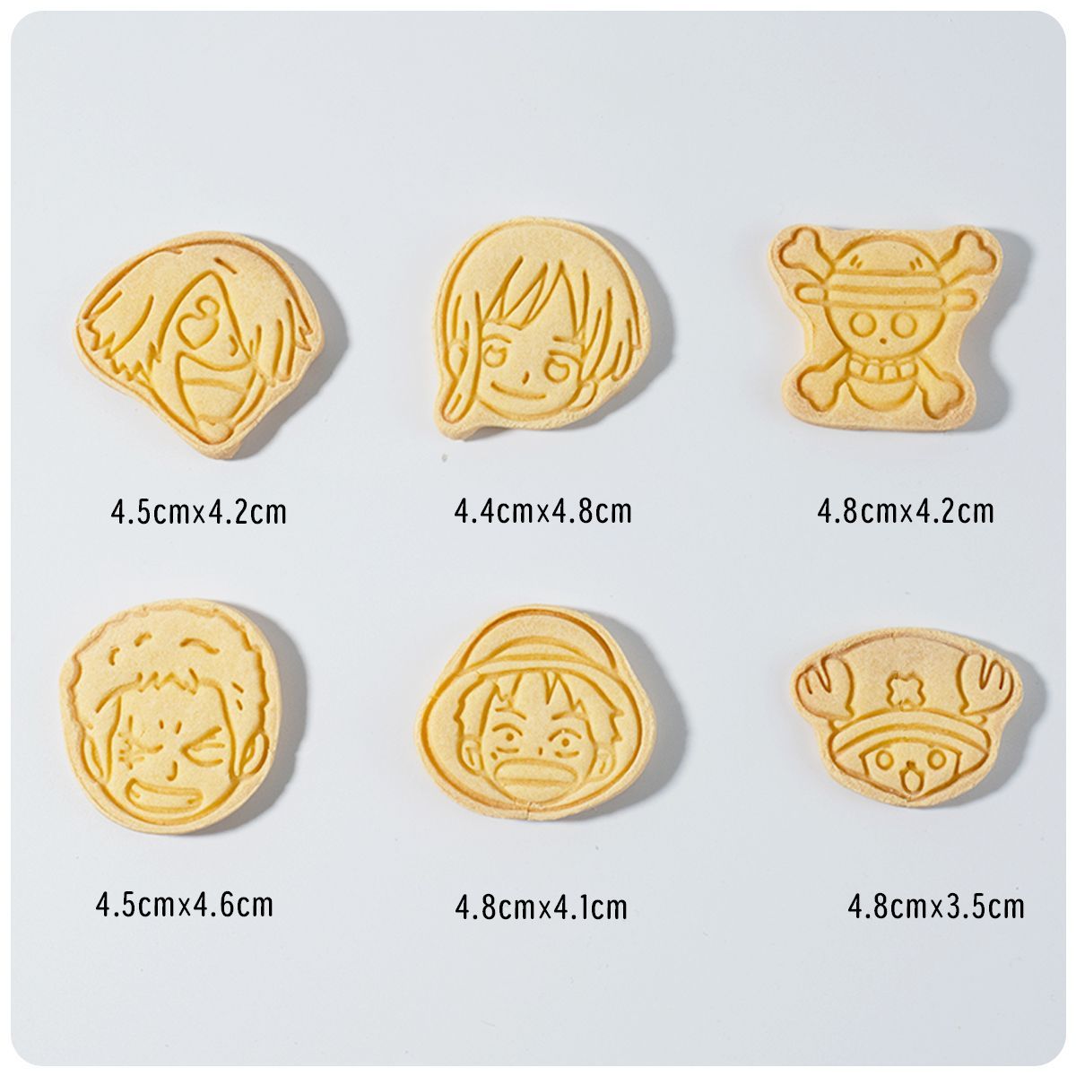 Anime One Piece Ausstechformen – Kitchen Baking Items Bewertung und Preis