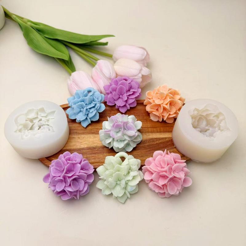● Hortensien-Blumen-Silikonfor – Kitchen Baking Items Bewertung und Preis