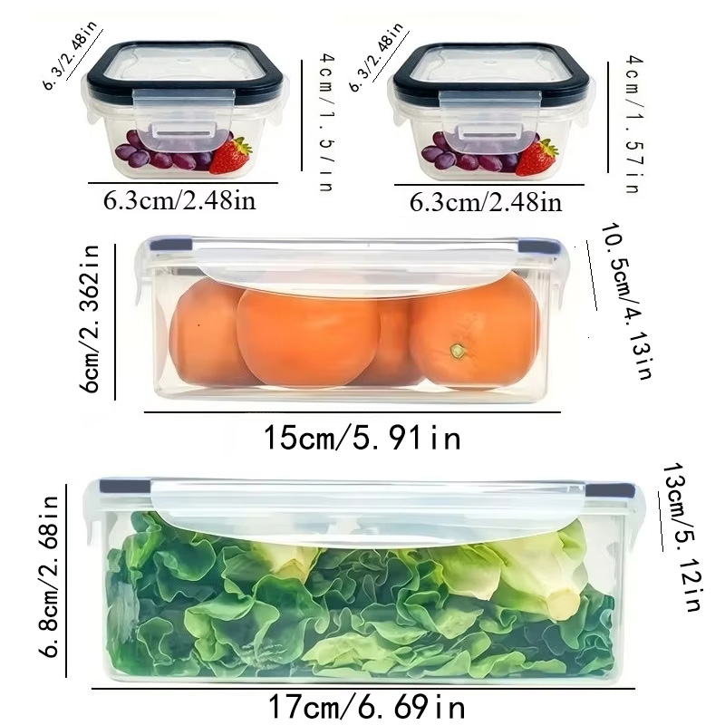 8-teiliges Set mit 4 Behältern – Kitchen Baking Tins Bewertung und Preis