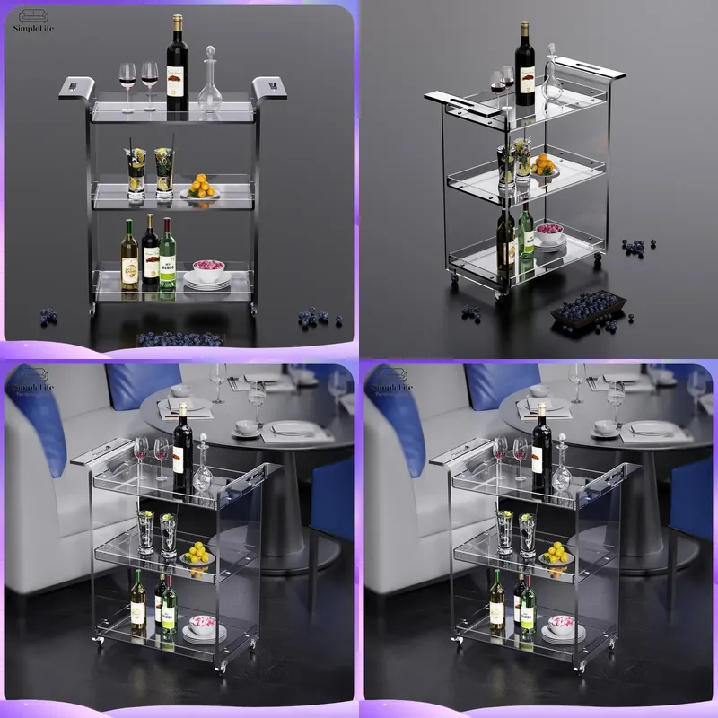 Moderner 3-stöckiger Küchenwag – Kitchen Baking Organization Bewertung und Preis