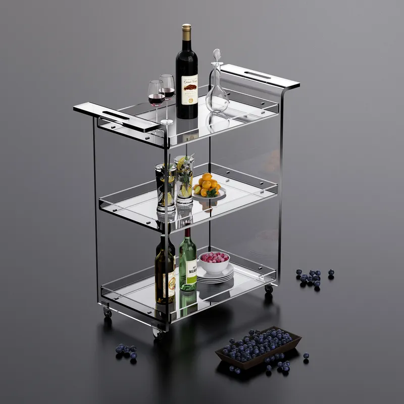 Moderner 3-stöckiger Küchenwag – Kitchen Baking Organization Bewertung und Preis