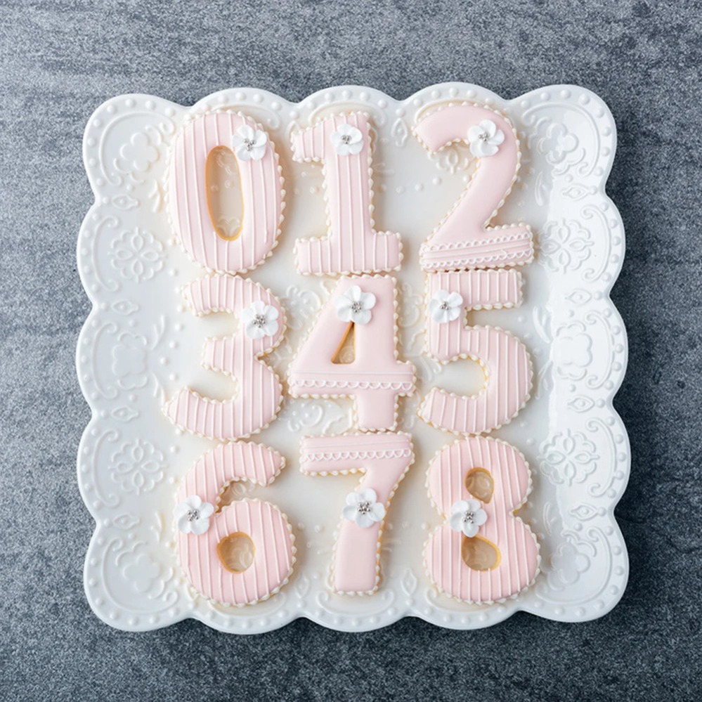Große Zahlen-Keksausstecher, K – Kitchen Baking Items Bewertung und Preis