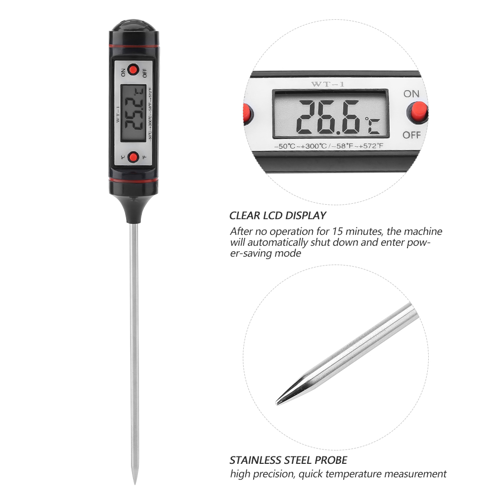 Digitales Thermometer WT-1 Dig – Kitchen Quiz Bewertung und Preis