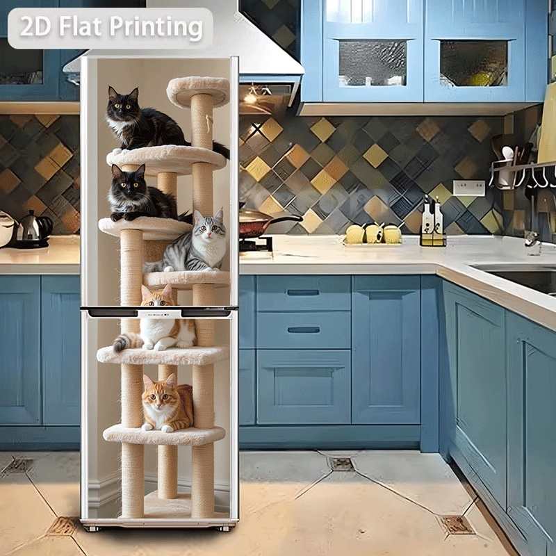 Kühlschrankaufkleber mit 2D-Mu – Kitchen Queen Bewertung und Preis