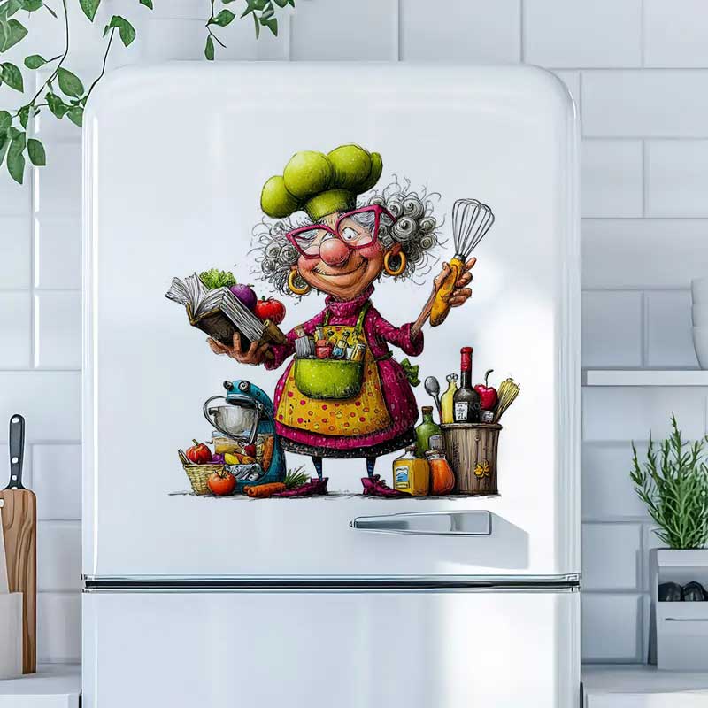 Lustige Aufkleber mit Kochen-M – Kitchen Queen Bewertung und Preis
