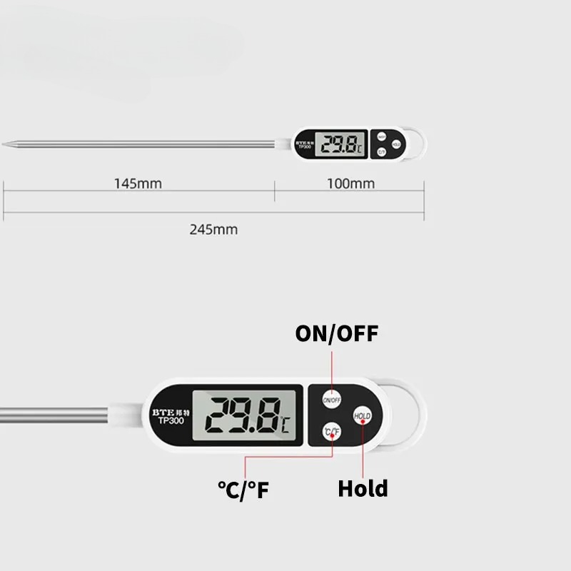 Digitales Küchenthermometer -5 – Kitchen Quiz Bewertung und Preis