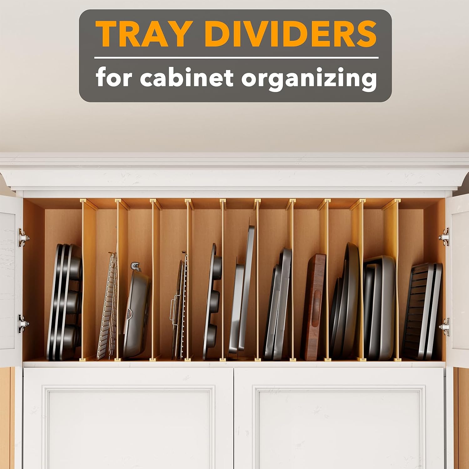 10er-Pack Bambus-Tablett-Organ – Kitchen Baking Organization Bewertung und Preis