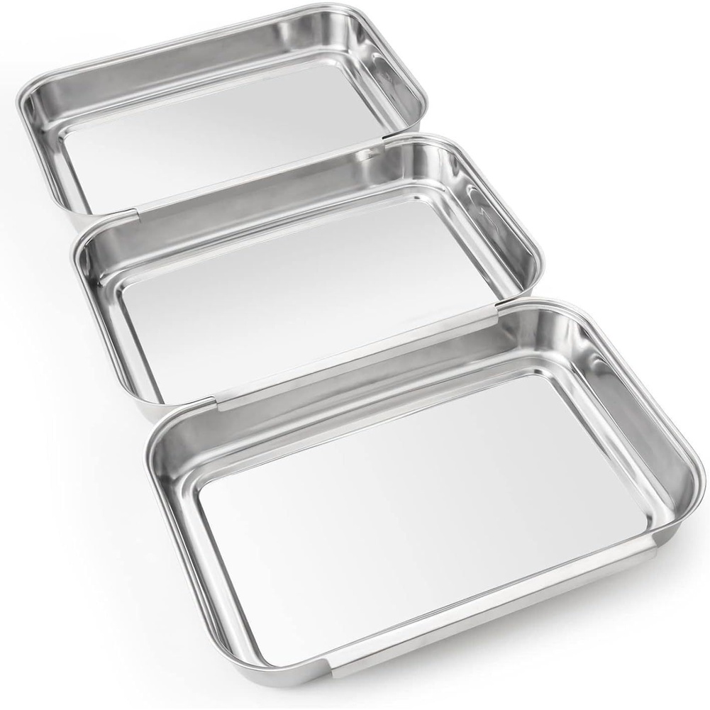 3-teiliges Edelstahl-Gewürztab – Kitchen With Baking Station Bewertung und Preis